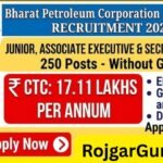BPCL 250 Post Recruitment 2026