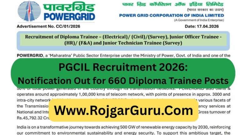 PGCIL PowerGrid Bharti 2026
