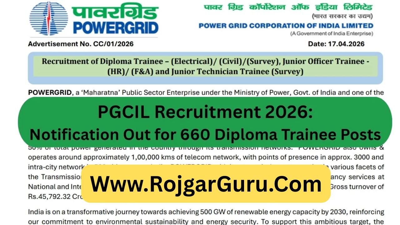 PGCIL PowerGrid Bharti 2026