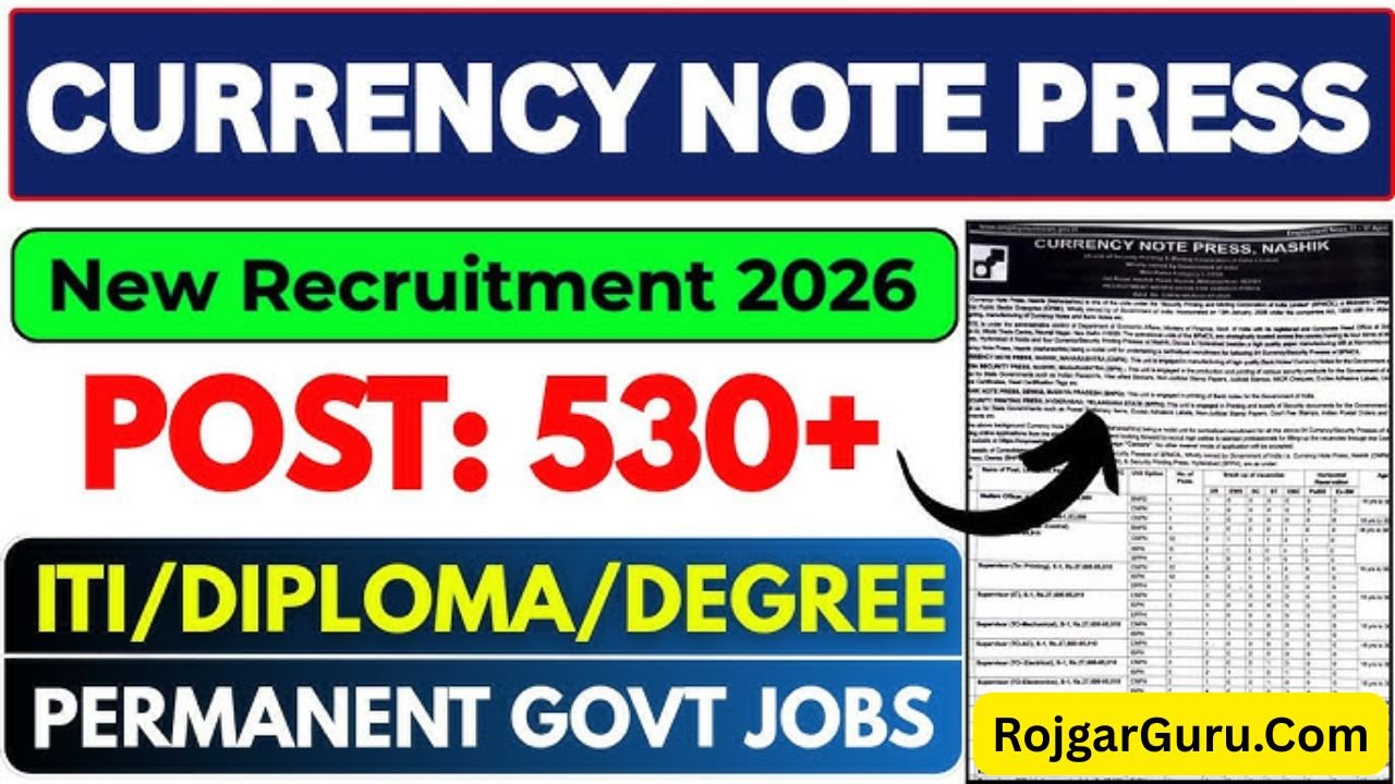 SPMCIL CNP Nashik Recruitment