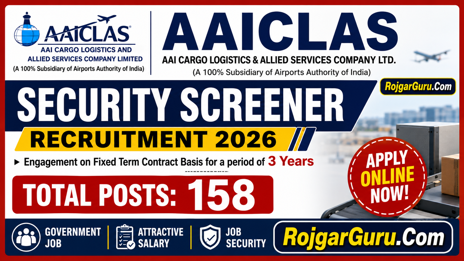 AAICLAS Security Screener Recruitment