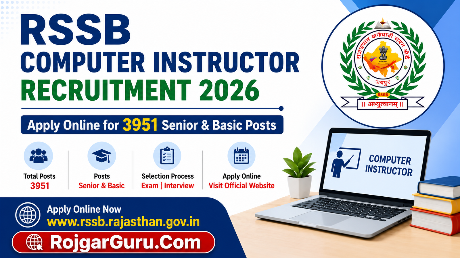 RSSB Computer Instructor Recruitment 2026
