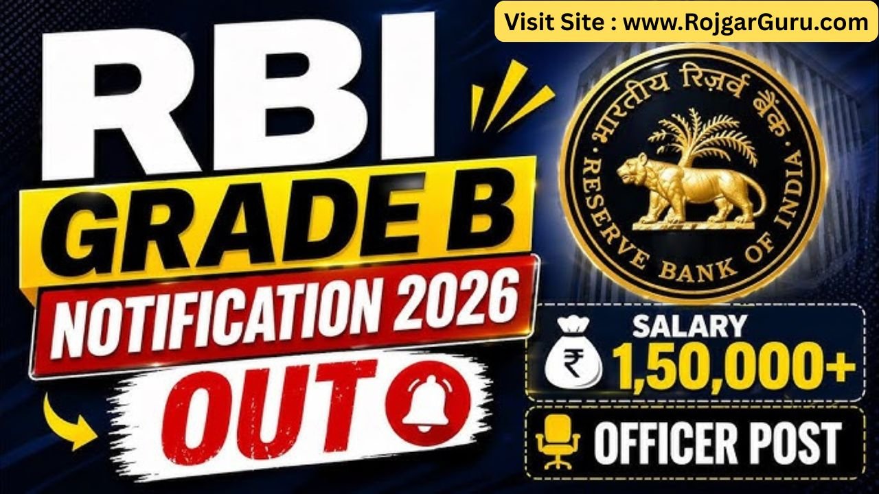 RBI Grade B Bharti 2026