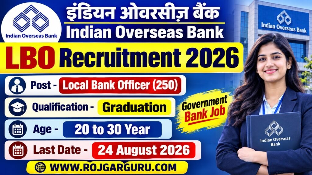 Indian Overseas Bank LBO Recruitment